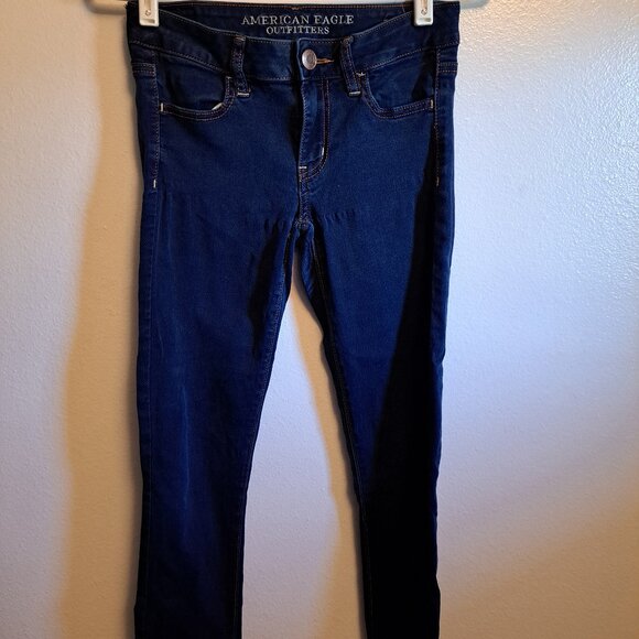 American Eagle Super Super Stretch Jegging Crop/Capri Jeans - Picture 3 of 9